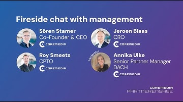Fireside Chat with Management - Sören Stamer, Jeroen Blaas, Roy Smeets and Annika Ulke at PE 2024