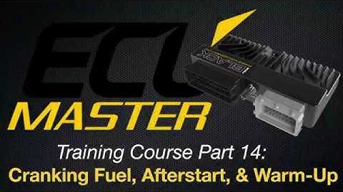 ECU Masters Training Part 14: Cranking, After-start, & Warm-Up Fuel | Evans Performance Academy