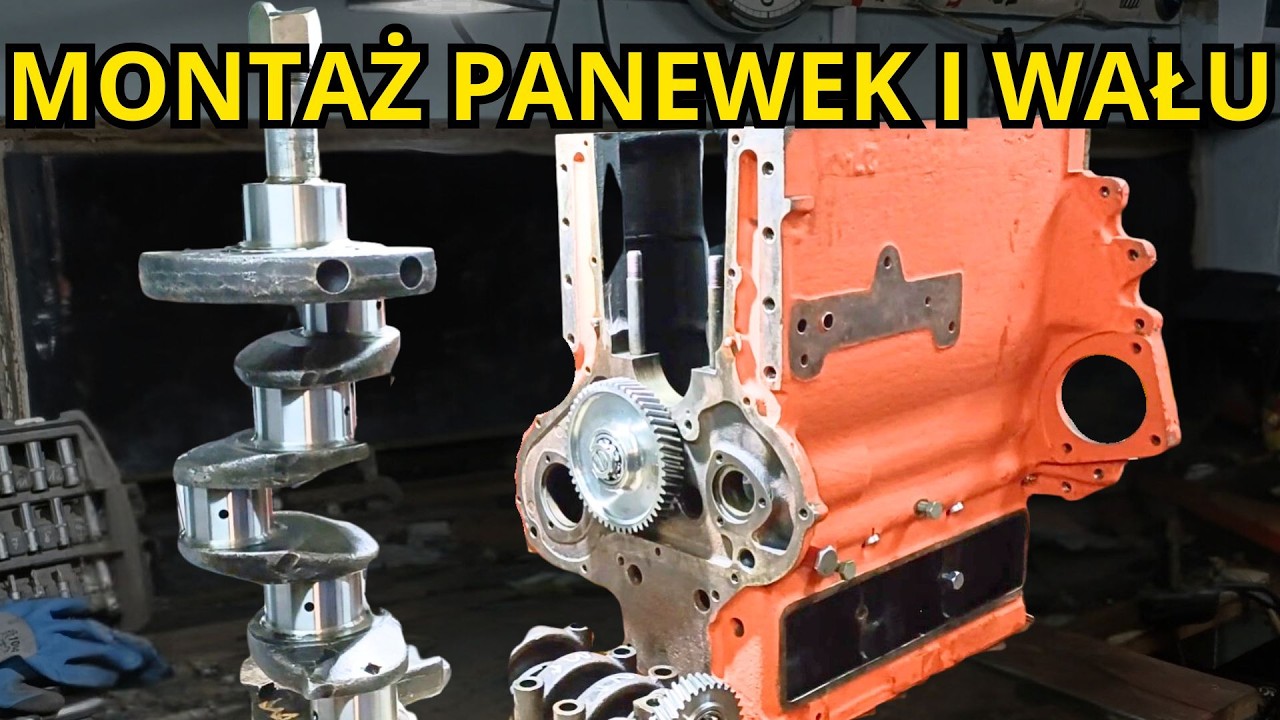 PANEWKI i MONTAŻ WAŁU KORBOWEGO | Zetor 3011 i pochodne | Poradnik warsztatowy
