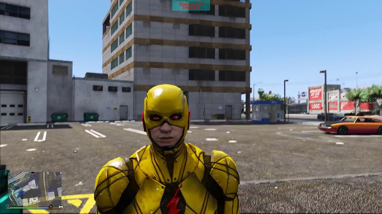 Justice League Reverse Flash (concept) GTA V mods/ flashmod - YouTube