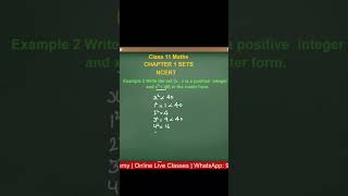 🔥 Class 11 Sets Example 2 Explained Easily #shorts #class11maths