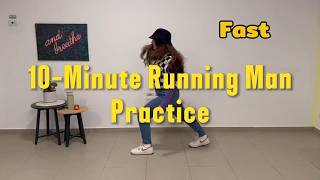 10-Minute Running Man Practice 🔥 | Follow Along Shuffle Workout