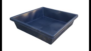 Masseira caixa para concreto de 250 Lts