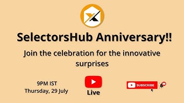 SelectorsHub Anniversary | Introduced TestCase Studio