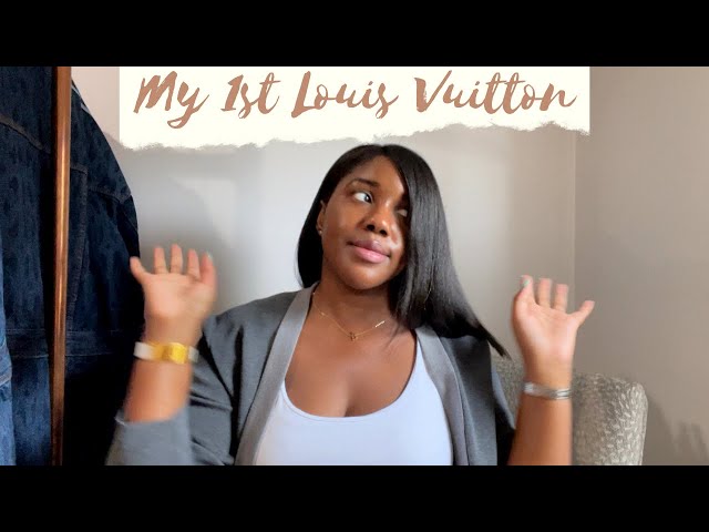 MY FIRST LOUIS VUITTON HANDBAG💕DAMIER EBENE PAPILLON 