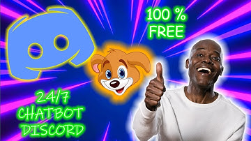 Discord Chatbot 24/7 Working New One 2021| 100% Free | Discord Bot