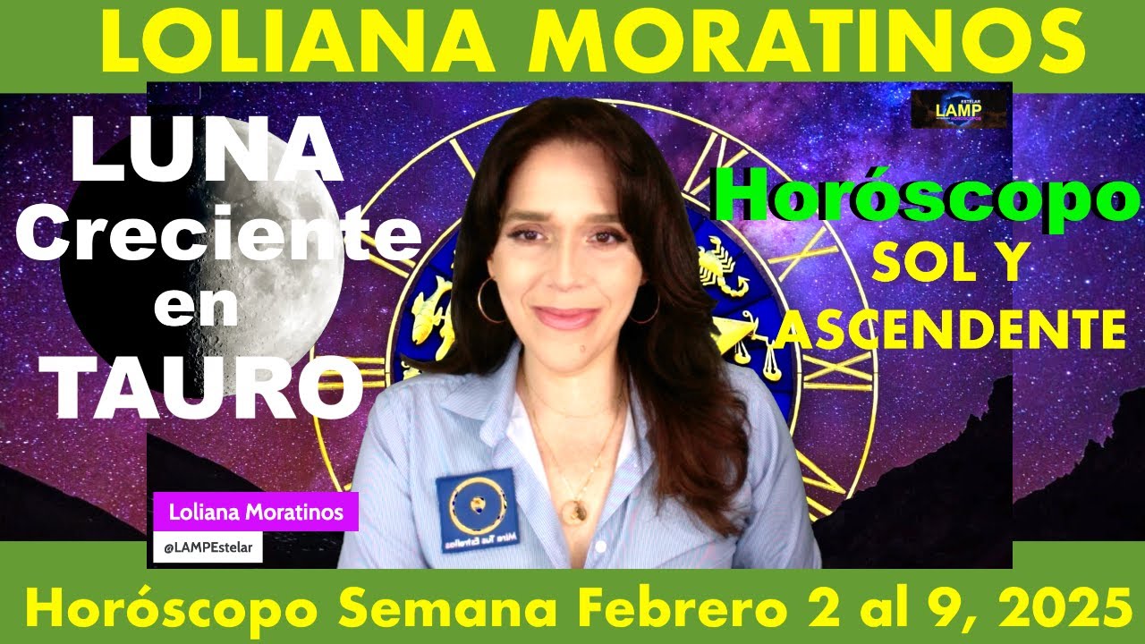 LUNA CRECIENTE en TAURO URANAZOOO #Horóscopo Sol y Ascendente Semana ...