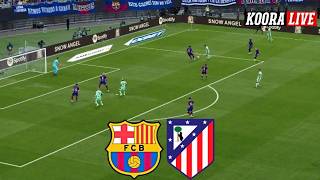 LIVE  Barcelona vs Atletico Madrid | La Liga 25/26 | Full Match Simulation | PES Gameplay