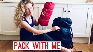 How I pack hiking and wild camping gear into my Osprey Kyte 36l Backpack