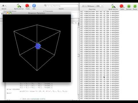 Brownian Dynamics Simulation - YouTube