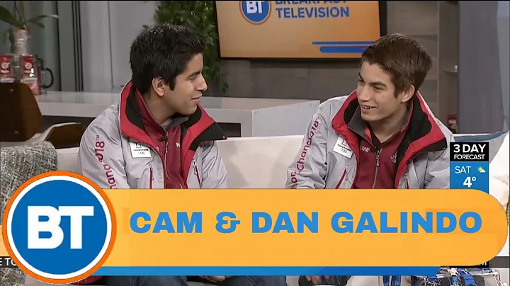 Cam and Dan Galindo are back from the Winter Olymp...