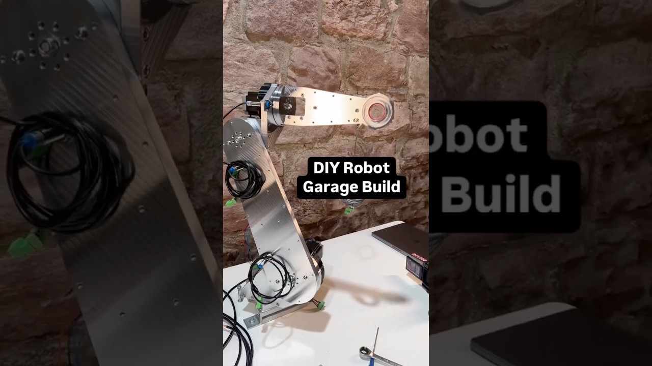 DIY Industrial Robot gets Forearm - Garage Build on my CNC Router