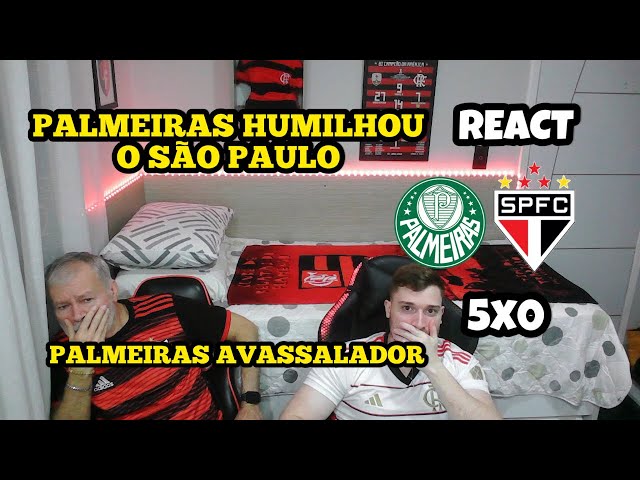 Retro REACTS to PALMEIRAS x SÃO PAULO