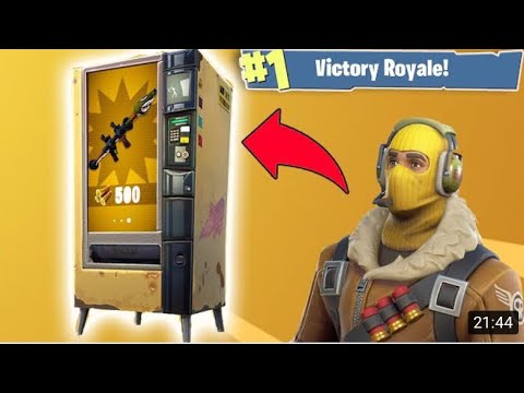 Vídeo: As Máquinas De Venda Automática Fortnite Agora Oferecem Brindes Grátis