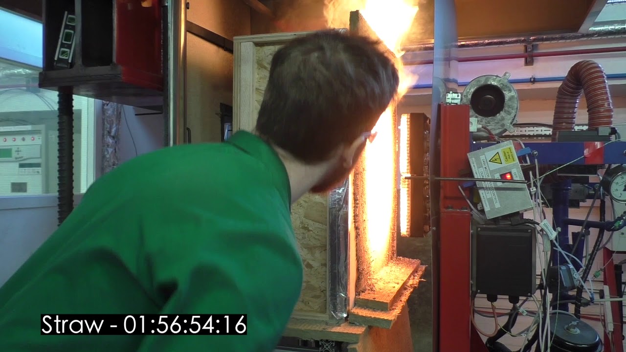 Compressed straw insulation YouTube