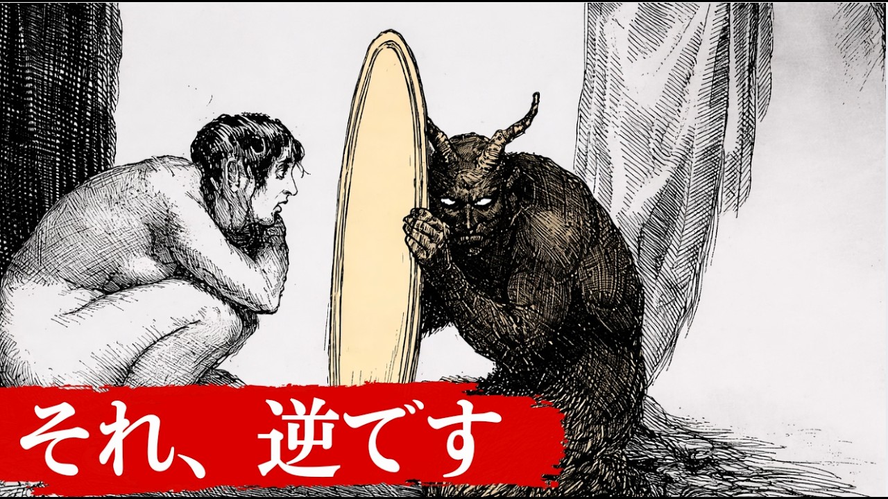 【警告】その鏡の法則、真面目な人ほど人生壊れます（自分責めループ