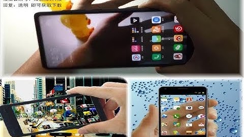 How to make Transparent Touchscreen Display Android Smartphone