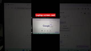 Laptop screen sharing on TV with the help Google chrome application#screenshare #chromecast#chrome screenshot 5