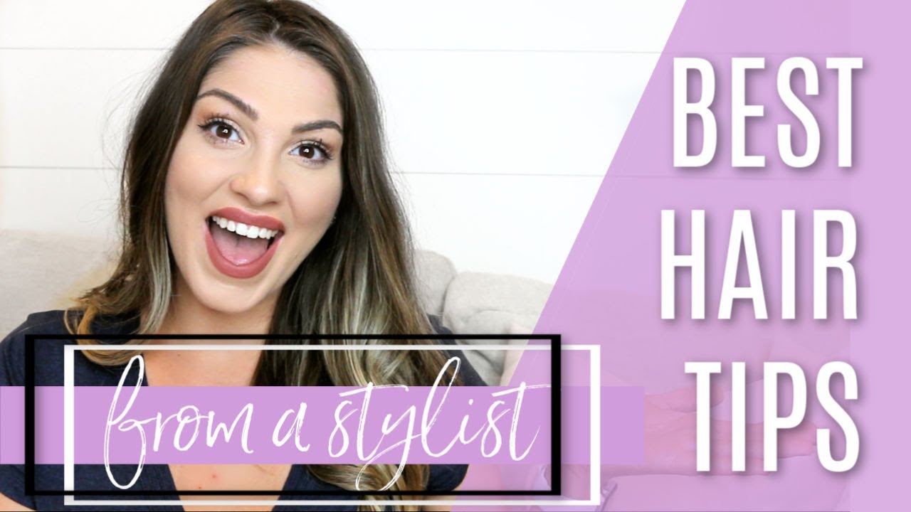 HEALTHY HAIR SECRETS FROM A STYLIST! YouTube