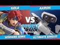 Infinity Con 2021 Winners Semis - Kola (Roy, Snake) Vs. Aaron (ROB, Diddy) SSBU Ultimate Tournament