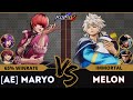 KOF XV🕹️AE MARYO (Athena/Chris/Shermie) vs MELON (Meitekun/Isla/Heidern)🕹️Replay Match - 01/25