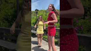 Which Two Piece Skort Set Would You Wear All Summer Girls  These Cider Polka Dot Skort Sets