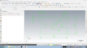 Bài 3 .HƯỚNG DẪN VẼ BIÊN DẠNG ĐÒN KẸP TRONG  MASTERCAM X9