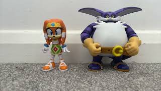 Jakks Pacific Tikal the Echidna figure stop motion unboxing and animation 