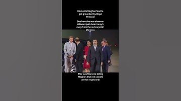 #Shorts Moment Meghan got grounded by Royal protocol #meghanmarkle #royalfamily #princeharry