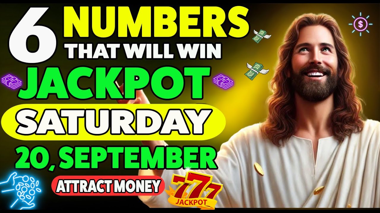 🙏GOD SAYS: 6 LUCKY NUMBERS to WIN and GET RICH on Saturday, September 20th, 2025 | Daily Prayer