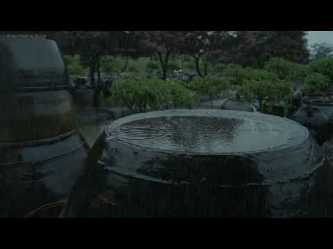 Rain Sounds Outside The Window, A Night Leading Into Deep Sleep.