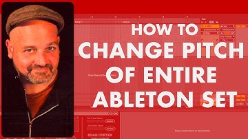 How to change the pitch of entire Ableton Live Set MIDI Tracks via Max for Live tools