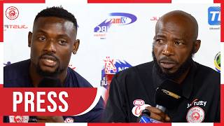 PRESS:KOCHA MATOLA NA HUSSEIN ABEL WAZUNGUMZIA MAANDALIZI KUELEKEA MACHI DHIDI YA COASTAL UNION.