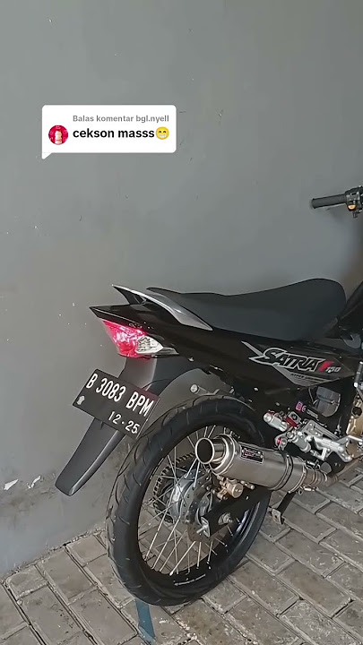 Suzuki satria Fu 150||Spek harian touring||suaranya ngker ngker 🔥#shorts