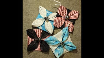 Cathedral Window Ornaments Fun Project #35