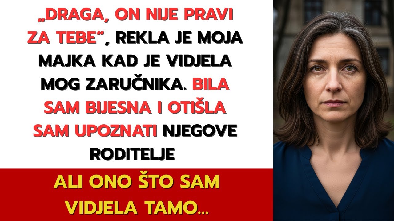 „On nije za tebe“, upozorila je majka. Nisam slušala — i pobjegla sam od njega čim sam mogla