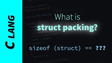 Struct packing: No, you