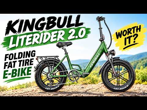 Kingbull Literider 2.0 Review: Premium Folding E-Bike Under $1,000?!