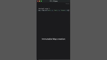 Java Map.of() – Creating Immutable Maps in One Line! #coding #commandline #javaexperts