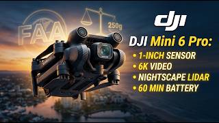 DJI Mini 6 Pro Leaks: The Ultimate Sub-250g FAA Loophole!!