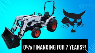 New Bobcat CT2035 Tractor  What Did I Pay?