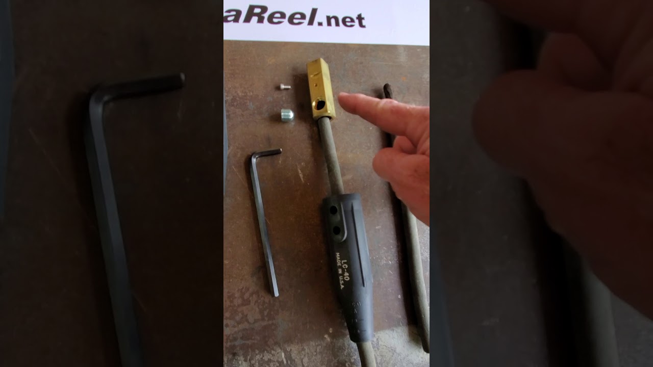 Welding lead quick connect install YouTube