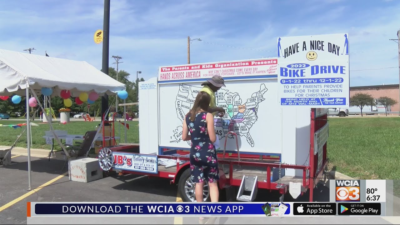 Decatur man starts bike drive, reaching all 50 states YouTube