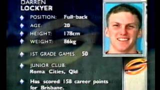 Darren Lockyer Super League Grand Final Player Profile - 1997