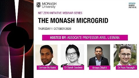 Monash Microgrid | Monash Energy Webinar Series