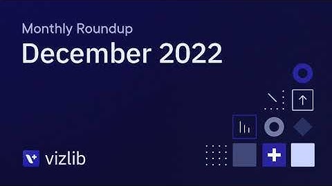 Vizlib December 2022 Monthly Roundup Highlights