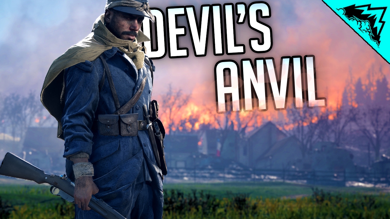 SIEGE CANNON GOD - Battlefield 1 New Operation DEVILS ANVIL Multiplayer Gameplay (Vaux & Verdun)