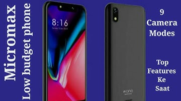 Micromax ione sirf ₹ 4,999 me notch display, badiya features ke saat launch huwa..