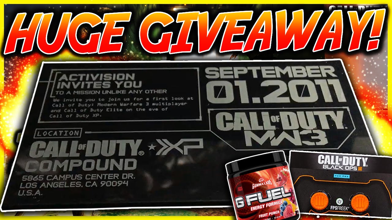 RARE Call of Duty Item GIVEAWAY + MORE!