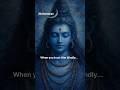When you start believing Him blindly... Pain turns into power. Har Har Mahadev 🕉 #foryou #shiva